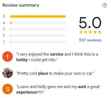 Average 5.0 Google Reviews!