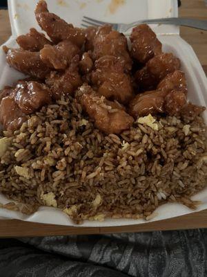 Orange Chicken Combo