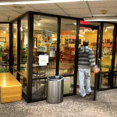 Cleverly hidden inside the Bismarck Veterans Memorial Public Library.