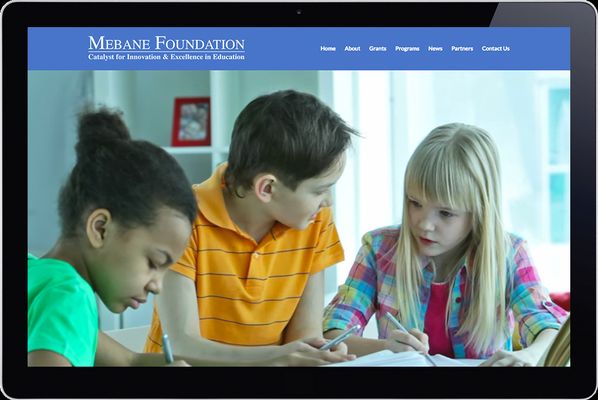 Website for Mebane Foundation.