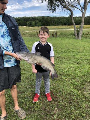 It was a great place for my son to catch his first catfish!