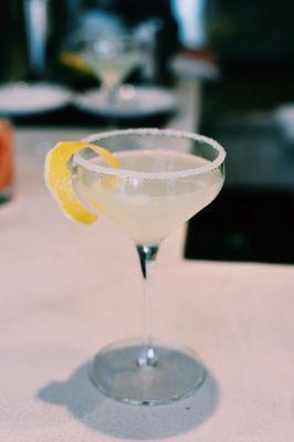 Our Lemon Drop Martini!