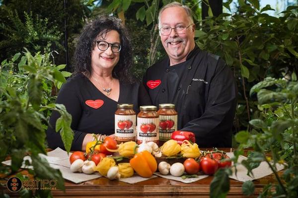 Ciao we are the owners of Italian Hearts Pasta Sauces, Val & Sal