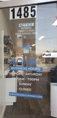 Business Hours