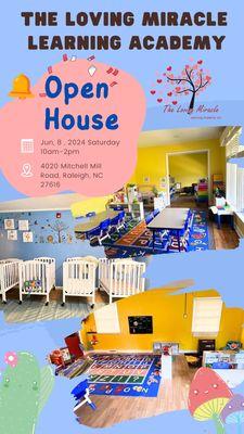 Open tour on 6/8/24, 10am-2pm