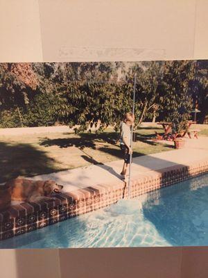 Cleaning my first pool circa 1987