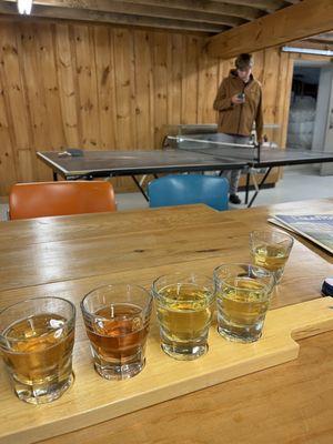 Flight of cider