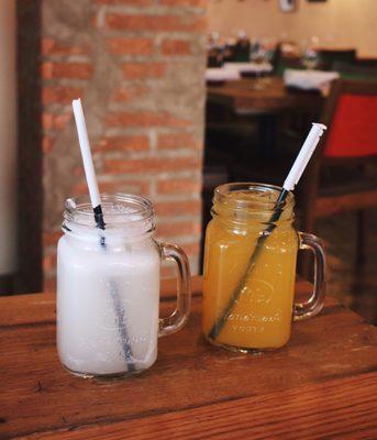 Coconut and Passion Fruit Lemonade