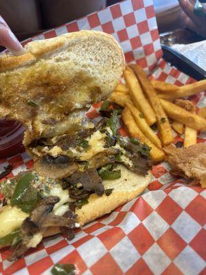 Philly cheesesteak