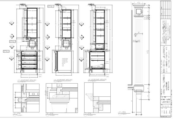 Woodwork Millwork Shop Drawings