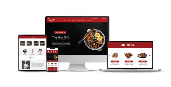 restaurant website, restaurant website designs,restaurant website template