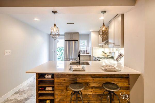 This kitchen was fully designed by Lux