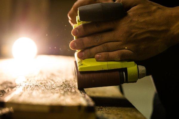 Handmade skis from Colorado trees