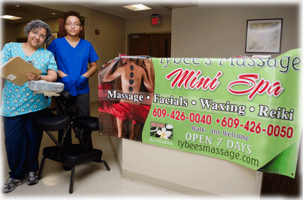 Tybee's & Capital Health hospital massage