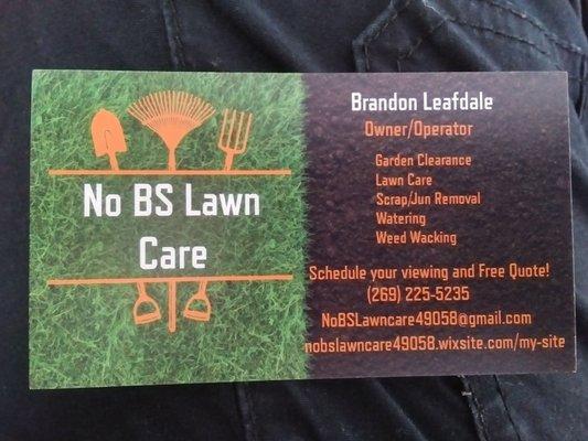 No BS Lawn Care