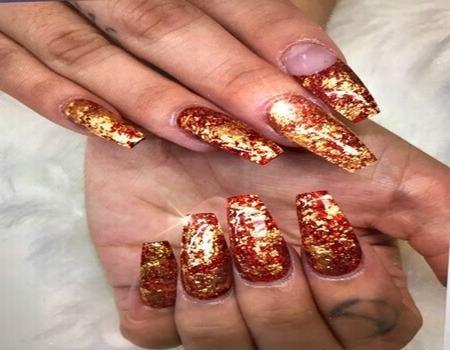 Nail design from Jen Vogue Nail Salon