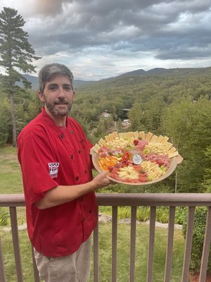 North Conway Dinner event charcuterie board