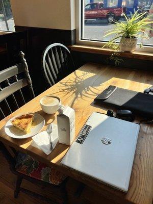 work from vacation spot. Great Wi-Fi. Amazing coffee.