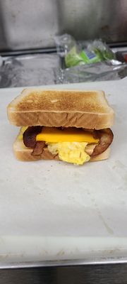 Bacon egg and cheese