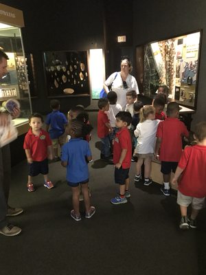 Our Pre-School and Pre-K students attended a museum field trip this summer.