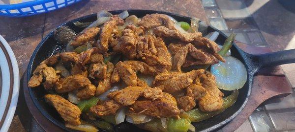 Chicken fajitas