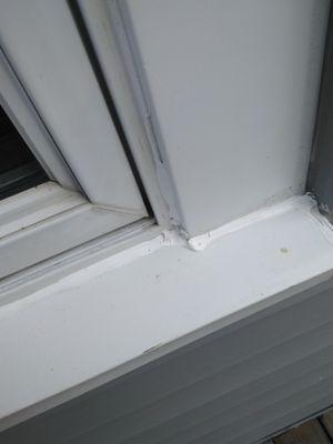 Bad caulking