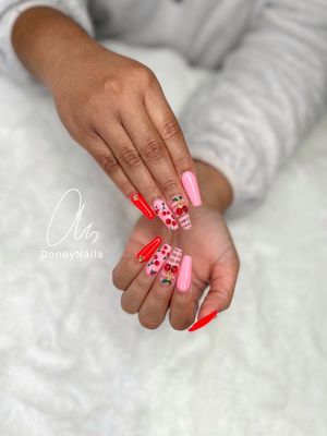 Cherry Nail designs