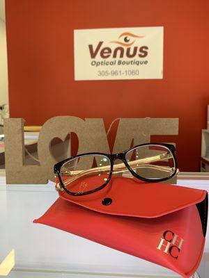 Carolina Herrera glasses available at Venus Optical