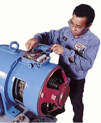 All motors are thoroughly tested before, during and after the repair process with state-of-the-art equipment.