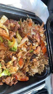 Chicken and Steak Hibachi