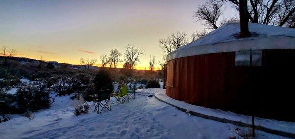 The yurt (rusty)