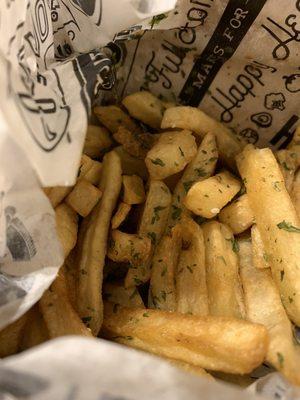 Rosemary Olive oil Fries