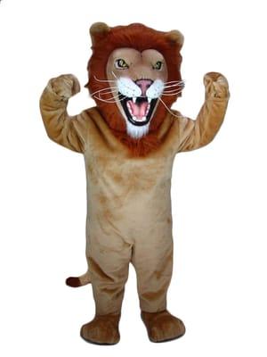 Lion Mascot Costume Cleaned and Ready to ROAR...