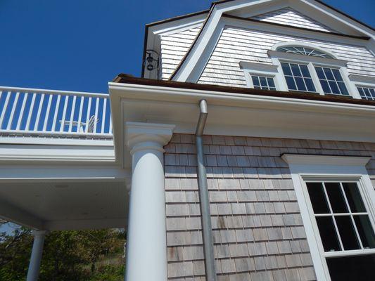 Fiberglass Gutter Installation