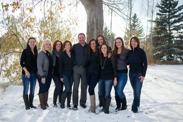 Dr. Kaines, Dr. Cosper, and our dental team