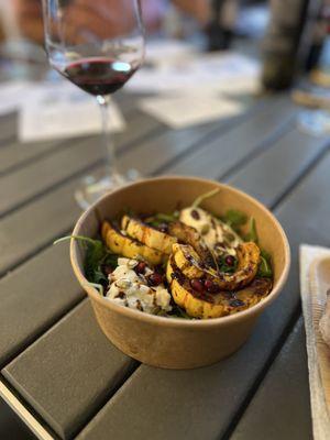 Delicata Squash and Burrata Salad