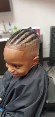 Kids bald fade