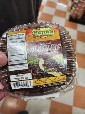 Chapulines (grasshoppers)