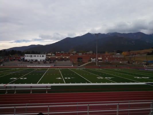 Rye High School football field