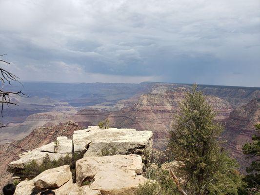 Lunch at the Grandview on the rim