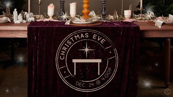 Christmas Eve at Restoration Church. Join us Friday, Dec. 24th at 4.00p. RestorationChurchSD.com/Christmas