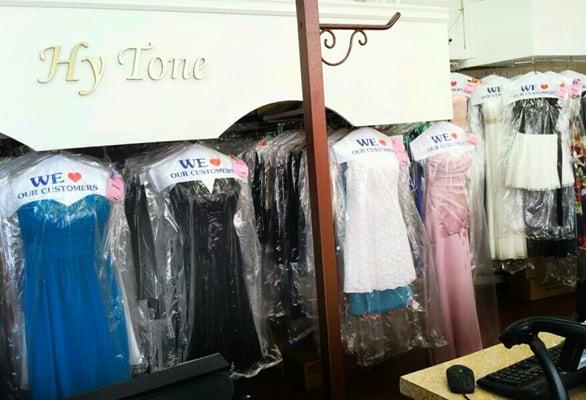 Wedding and Prom season. Hy-Tone Cleaners specializes in dress alterations