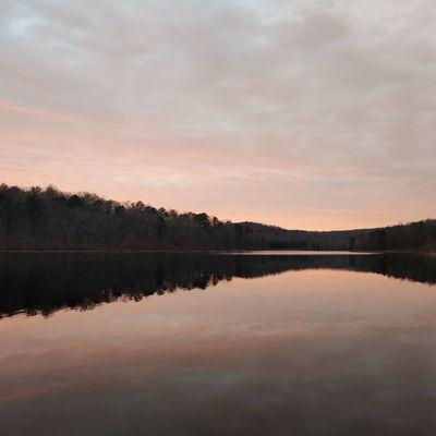 Lake sunset