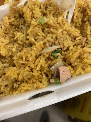 Band-aid in fried rice