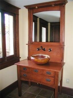 Arts and Crafts Vanity