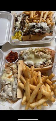 Which one you like the best chicken cheesesteak, or cheesesteak, kosher