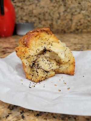 Everything Croissant Muffin. East Bay Bakery