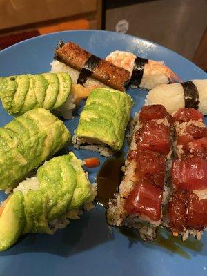 Online sushi making class