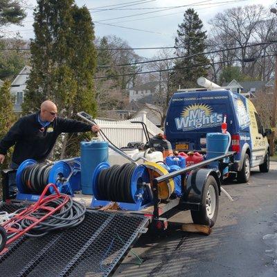 getting pressure (soft) washing equipment ready for the season