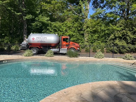 Keep your pool warmfor summer with Propane!